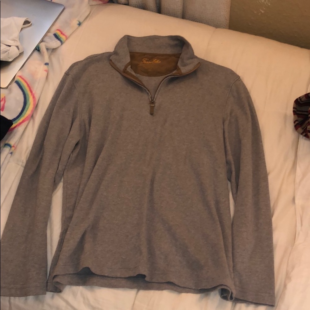 Quarter zip jacket, lightweight